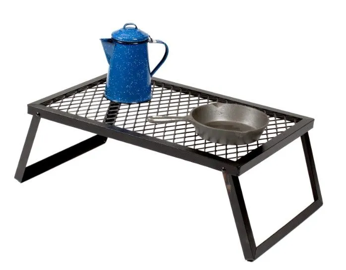 HEAVY DUTY STEEL CAMP GRILL -
